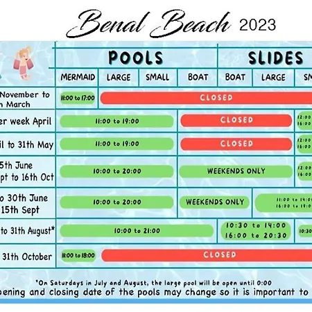 Fantastic Benal With Water Park Apartment Benalmadena